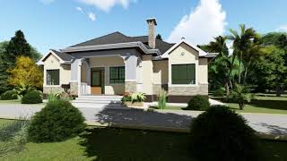 The Best Selling 4 Bedroom Bungalow House Plan in Kenya [upl. by Defant]