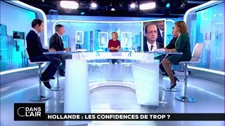 Hollande  les confidences de trop  cdanslair 12102016 [upl. by Ayatal]