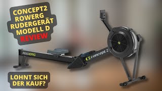 Concept2 RowErg Modell 4 Rudergerät Review  Lohnt sich der Kauf [upl. by Sherar]