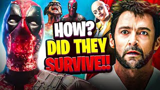 How did Deadpool amp Wolverine SURVIVE the BLAST  Deadpool amp Wolverine Ending Explained [upl. by Edea60]