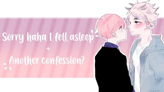 quotsorry haha I fell asleepquot by egg  another confession Part 8 SemiShira  Haikyuu Text [upl. by Eiramassenav519]