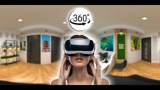 VR 360 Degree view  Tourism Office Reception Idea [upl. by Eirised843]