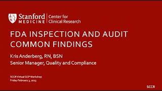 FDA Inspection and Audit Common Findings [upl. by Gilberte147]