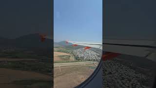 Departure from Dalaman Airport on route for Birmingham airport 250724 [upl. by Zerep]