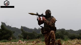 Footage of Malhama tactical training with RPGs  Idlib [upl. by Fritzie]