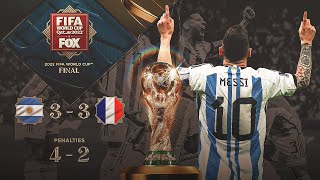 Argentina vs France  2022 FIFA World Cup Final 33  42   Goals and Penalty Shootout HIGHLIGHTS [upl. by Fiona]