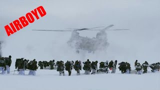 Chinook Helicopters quotWhite Outquot • Fort Drum New York [upl. by Ahsilat]