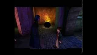 Harry Potter and the Philosophers Stone PC 100 Walkthrough  Part 16 Potions Lesson [upl. by Airdnoed]