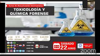 📚CURSO TOXICOLOGÍA Y QUÍMICA FORENSE [upl. by Irek]