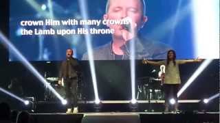 Chris Tomlin with Kari Jobe  Crown Him Majesty Live  Tampa 31613 [upl. by Watanabe544]