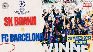 BRANN VS BARCELONA FEMENINO EN DIRECTO HOY 🎙️ VUELVE LA WOMEN´S CHAMPIONS LEAGUE [upl. by Ahsienal]