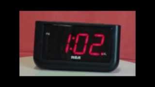 RCA RCD30 Electric Large Display Alarm Clock [upl. by Knapp]