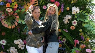 Carrington Durham and Isabella Durham attend REACHs preCoachella celebrity gifting lounge [upl. by Ursel]