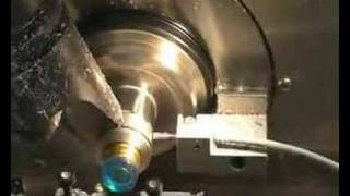 Contact lens manufacturing with a CNC lathe [upl. by Lavena438]