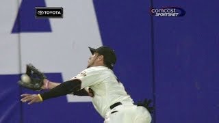 HOUSF Blanco preserves perfecto with a diving grab [upl. by Boggers604]