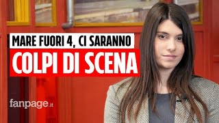 Giovanna Sannino su Mare Fuori 4 quotDue colpi di scena per Carmela con Paolillo energia sul setquot [upl. by Garcia]