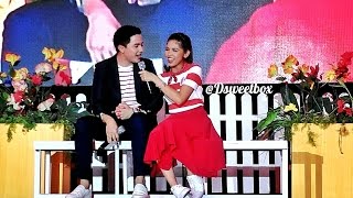 Bingo Kiss Day Duet of Alden Richards and Maine Mendoza [upl. by Yatnoed]