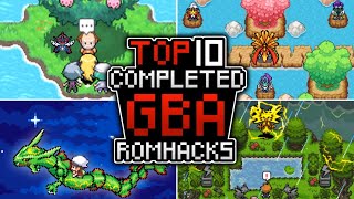 Top 10 Best Completed Pokémon GBA Rom Hacks 2023 Must Play [upl. by Millda]