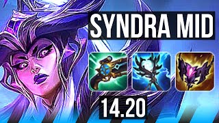 SYNDRA vs YORICK MID  Rank 8 Syndra  BR Challenger  1420 [upl. by Fayette]