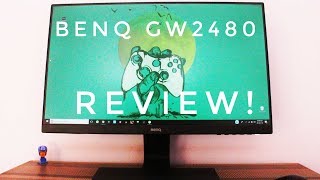 Best Monitor Under Rs11000  200   BenQ GW2480 Review 020 2MT [upl. by Ynaffet]