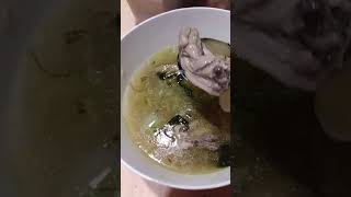 BROTHY CHICKEN TINOLA at HOME [upl. by Jane]