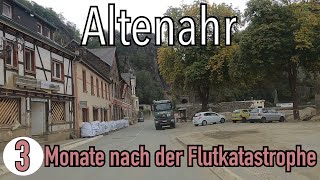 Altenahr  3 Monate nach der Flutkatastrophe  entlang der Rotweinstraße [upl. by Shepley999]