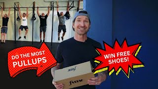 Do The Most Pullups  Win a Pair of Shoes  Death By Pullups at CrossFit Florence [upl. by Zeralda]