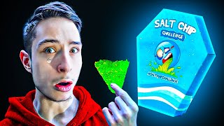 DER SALZIGSTE CHIP DER WELT SALT CHIP CHALLENGE [upl. by Domenech230]