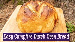 Easy Campfire Dutch Oven Bread [upl. by Omari]