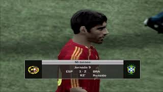 FIFA 07  SUPERLIGA 1  ESPAÑA  BRASIL Jornada 9 [upl. by Foah]