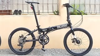 PRO ACTION FOLDING BIKE SPEK MANTAP BERAT CUMA 10KG [upl. by Adlecirg728]