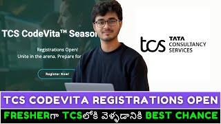 TCS CodeVita 2024  Registrations Open  Get Upto 12 LPA CTC  Complete Details amp Eligibility 🔥 [upl. by Aicil]