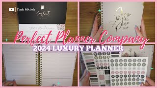 Perfect Planner Company 2024 Planner Walkthrough  Tania Michele [upl. by Lamphere]