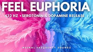 Happiness HACKED 432 Hz Frequency Boosts Dopamine amp Serotonin [upl. by Rolan]