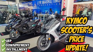 Kymco Motorcycle Price Update Monthly Cash Downpayment Langga Gail [upl. by Tamma]