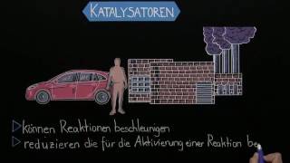 WIRKUNGSWEISE VON KATALYSATOREN  Chemie [upl. by Ynots]