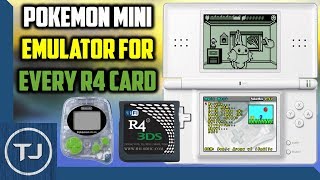 Pokemon Mini Emulator For Any R4 Card DSDSi3DS [upl. by Nette]