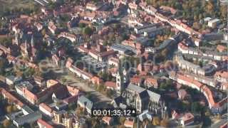 Stadtansicht der Altstadt von Halberstadt im Bundesland SachsenAnhalt [upl. by Lela]