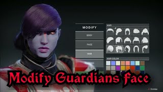 Destiny 2 How to Modify Guardian [upl. by Idnerb538]