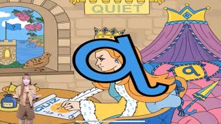 Qq Quarrelsome Queen  Miss Ana in Letterland episode 17 [upl. by Hau]