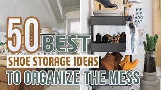 50 Best Shoe Storage Ideas To Organize The Mess [upl. by Nesral]