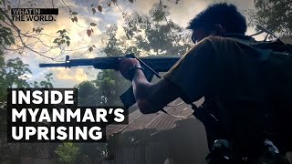 Can these Gen Z rebels win Myanmars brutal civil war [upl. by Eugaet]