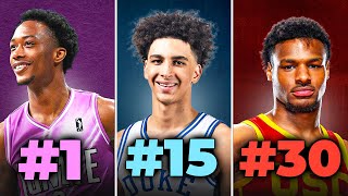 Ranking the Top Prospects in the 2024 NBA Draft PreSeason [upl. by Marjorie]