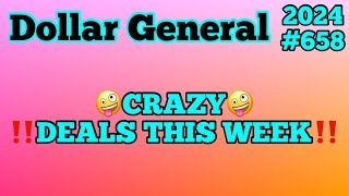 2024658🤪Dollar General Couponing🤪CRAZY🤪DEALS THIS WEEK‼️Must Watch👀👀 [upl. by Nerfe301]