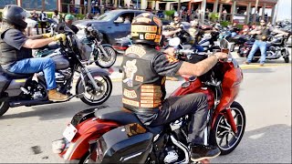 THOUSANDS OF BANDIDOS PULL INTO LONESTAR RALLY 2022 [upl. by Ogdon]