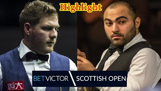 Hossein Vafaei vs Daniel Wells Highlight BetVictor Scottish Open 2023 snooker [upl. by Earazed30]