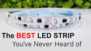 The BEST LED Strip Youve NEVER Heard Of  WLED Compatibility [upl. by Anolahs498]