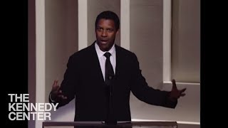 Denzel Washington Morgan Freeman Tribute  2008 Kennedy Center Honors [upl. by Cord]