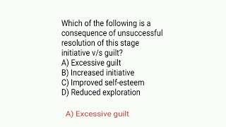 erik eriksons psychosocial development theory important mcq questions for ktet [upl. by Metabel]