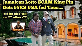 Jamaican lotto scam kingpin gets six yrs US FED time [upl. by Eddi]